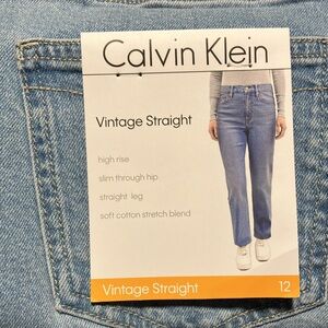 Calvin Klein Size 12 Jeans New Tag
